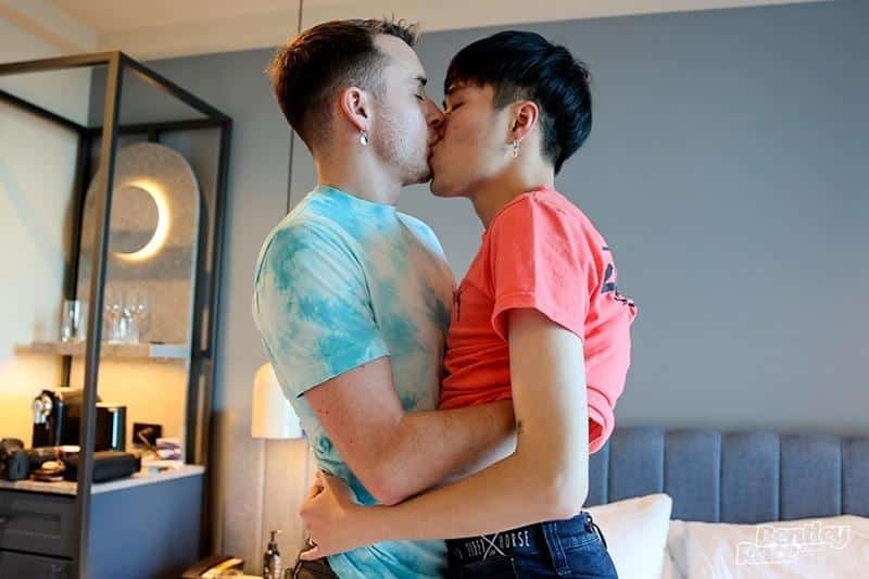 Sexy Asian boy Andrew Tran in just white socks jockstrap fucked Nate Anderson thick dick 10 gay porn pics - Sexy Asian boy Andrew Tran’s in just his white socks and jockstrap fucked by Nate Anderson’s thick dick